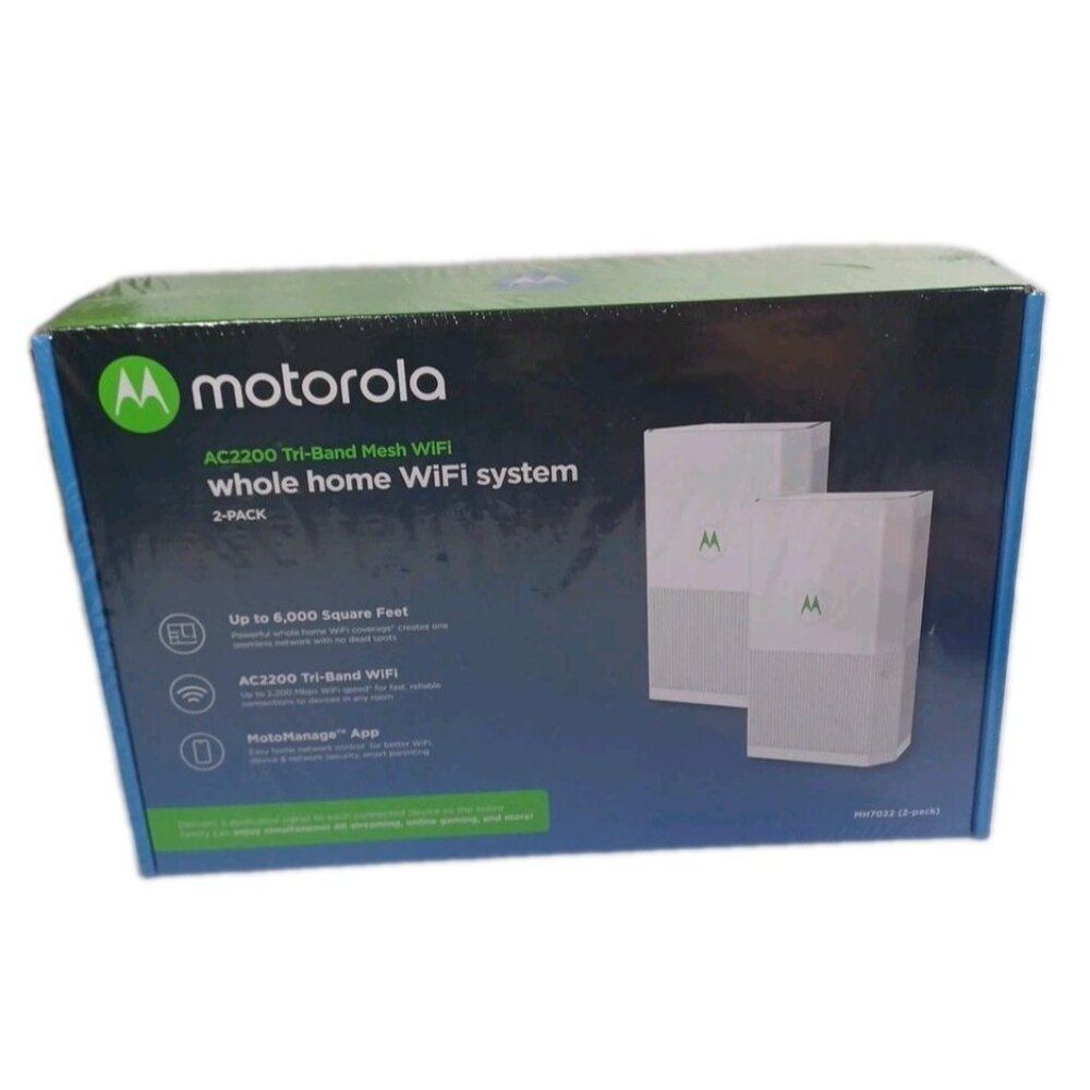 Motorola White Wireless Router Mesh System - Picture 3 of 8
